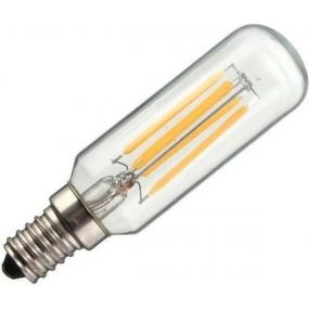 ETH LED lamp - Ø 2,5 x 8,5 cm - E14 - 4W niet dimbaar - 1800K - transparant