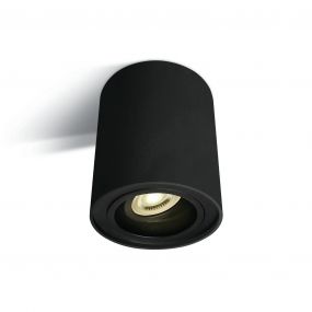 ONE Light GU10 Adjustable Cylinders - opbouwspot 1L - Ø 9,6 x 12,5 cm - zwart