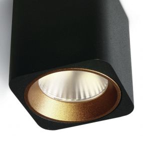 ONE Light Chill Out LED Cylinders - opbouwspot 1L - 6 x 6 x 6,5 cm - 7W dimbare LED incl. - zwart