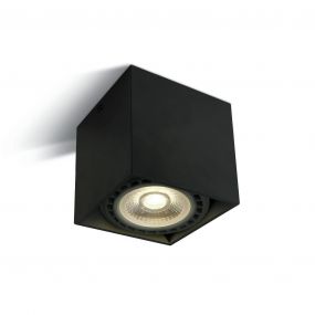ONE Light R111 GU10 Ceiling Lights - opbouwspot 1L - 12 x 12 x 11,5 cm - zwart