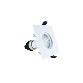 Integral LED London - inbouwspot - 85 x 85 mm, Ø 70 mm inbouwmaat - IP65 - wit 