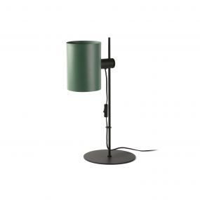 Faro Guadalupe - tafellamp - 24 x 22,5 x 55 cm - zwart en groen