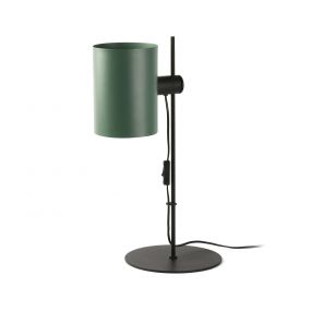Faro Guadalupe - tafellamp - 24 x 22,5 x 55 cm - zwart en groen