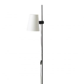 Faro Lupe - staanlamp - 150 cm - beige en zwart