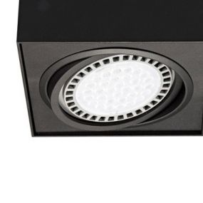 Zuma Line Boxy CL 1 - opbouwspot 1L - Ø 16 x 12 cm - zwart (laatste stuks!)