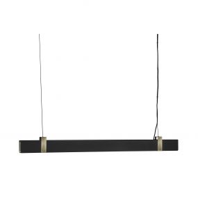 Nordlux Lilt - hanglamp - 115 x 4,3 x 210,2 cm - 3 stappen Moodmaker functie - 27W LED incl. - zwart
