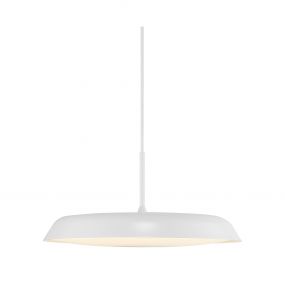 Nordlux Piso - hanglamp - Ø 36,5 x 217,2 cm - 22W dimbare LED incl. - wit