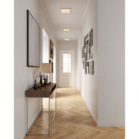 Nordlux Oja - plafondverlichting - 29,4 x 29,4 x 2,3 cm - 3 stappen Moodmaker SceneSelect functie - 14,5W LED incl. - wit