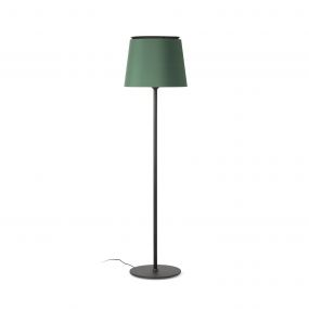Faro Savoy - staanlamp - 160 cm - zwart en groen