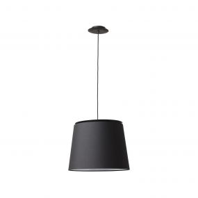 Faro Savoy - hanglamp - Ø 42 x 31 cm - mat zwart
