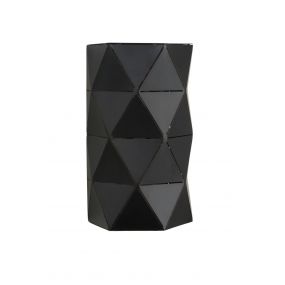 Lucide Otona - wandlamp - 15 x 8 x 20 cm - zwart