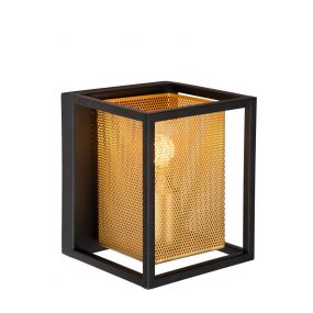 Lucide Sansa - wandlamp - Ø 15 x 18 cm - zwart 