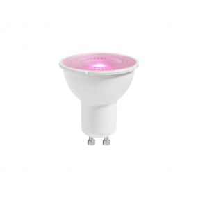 Nordlux Smart LED lamp - slimme verlichting -  Ø 5 x 5,4 cm - GU10 - 5,4W - dimfunctie  via app - RGB+W
