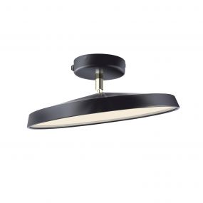 Design for the People Kaito Pro 40 - plafondverlichting - Ø 40 x 11,7 cm - 24W dimbare LED incl. - zwart