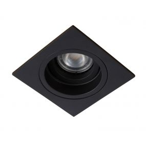 Lucide Embed - inbouwspot - 91 x 91 mm, Ø 83 mm inbouwmaat - zwart