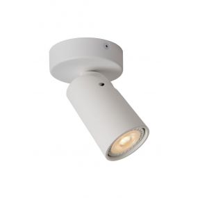 Lucide Xyrus - opbouwspot - 9 x 12,5 x 9 cm - 5W dimbare LED incl. - dim to warm - wit