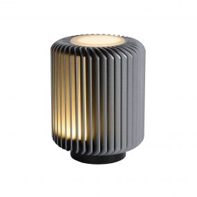 Lucide Turbin - tafellamp - Ø 10,6 x 13,7 cm - 5W LED incl.- grijs