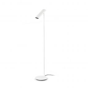 Faro Link - staanlamp - 110 x 22 x 20 cm - mat wit