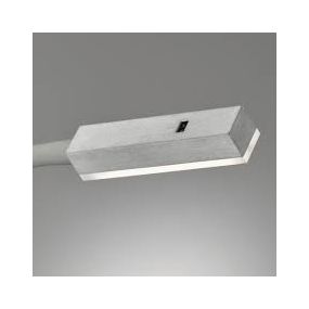 Fischer & Honsel Raik - wandverlichting met gebarencontrole - 4 x 4 x 57 cm - 5W LED incl. - grijs