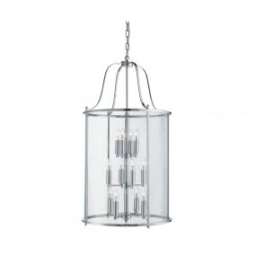 Searchlight Victorian Lanterns - luster - Ø 54 x 160 cm - chroom