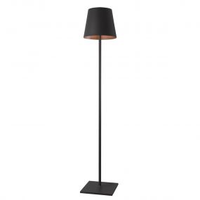 VK Lighting Colum - buiten vloerlamp met stekker - Ø 28 x 150 cm - IP54 - zwart