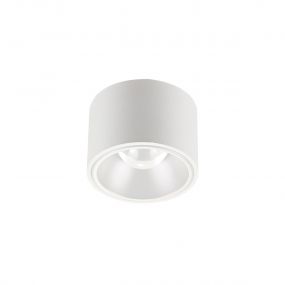 VK Lighting Orofi - opbouwspot - Ø 6,5 x 4,5 cm - 8W LED incl. - IP54 - wit