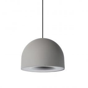 VK Lighting Koula - hanglamp - Ø 50 x 175 cm - grijs