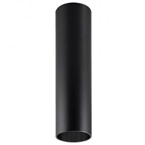 VK Lighting Koroidia - opbouwspot - Ø 5,6 x 20 cm - zwart