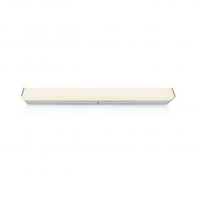ONE Light Mirror LED Square - spiegellamp - 60 x 4 x 5,8 cm - 15W LED incl. - IP44 - chroom - witte lichtkleur