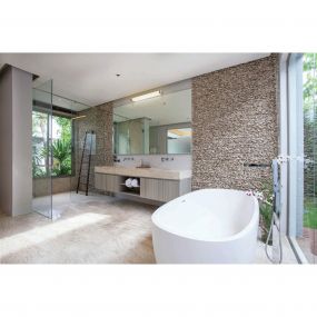 ONE Light Mirror LED Range - spiegellamp - 60 x 7,5 x 6,5 cm - 16W LED incl. - IP44 - chroom - witte lichtkleur