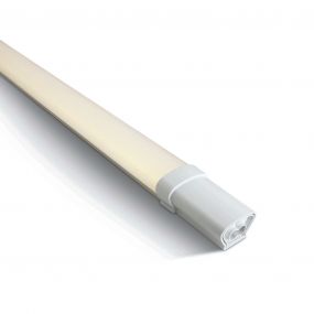ONE Light LED Connectable - 127,5 x 4,3 x 3,3 cm - 36W LED incl. - IP65 - wit - warm witte lichtkleur