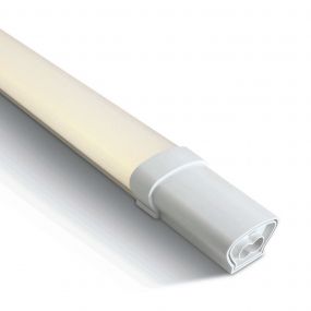 ONE Light LED Connectable - 127,5 x 4,3 x 3,3 cm - 36W LED incl. - IP65 - wit - warm witte lichtkleur