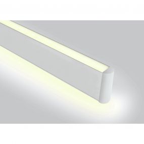 ONE Light Up & Down LED Linear Profiles - hanglamp - 117,5 x 2,2 x 8,5 cm - 40W LED incl. - wit - witte lichtkleur