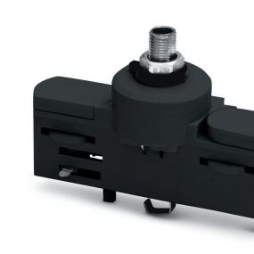 ONE Light Track Adaptors & Accessories - railadapter - 3-fase railsysteem - zwart