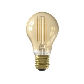 Calex Smart LED lamp - Ø 6 x 10,5 cm - E27 - 7W - dimfunctie via app - 1800 tot 3000K - white ambiance - amber