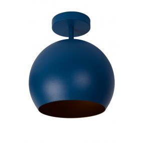 Lucide Bink - plafondverlichting - Ø25 x 32,2 cm - blauw