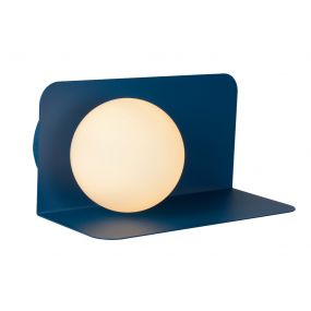 Lucide Bonni - wandverlichting - 24 x 12,5 x 12 cm - pastel blauw