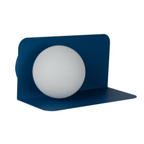 Lucide Bonni - wandverlichting - 24 x 12,5 x 12 cm - pastel blauw