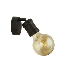 Searchlight Dance - Plafondverlichting 1L - 8 x 8 x 8 cm - zwart