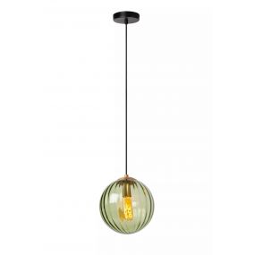 Lucide Monsaraz - hanglamp - Ø 25 x 161 cm - groen