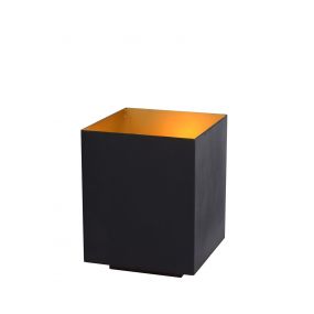 Lucide Suzy - tafellamp vierkant  - Ø 12 x 16 cm - zwart