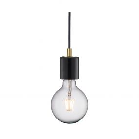 Nordlux Siv - hanglamp - Ø 6 x 280 cm - zwart