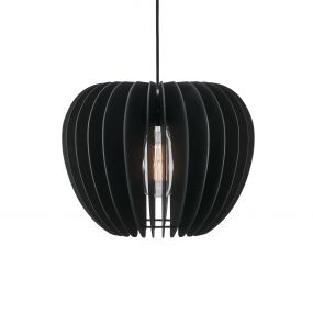 Nordlux Tribeca 38 - hanglamp - Ø 38 x 330 cm - zwart