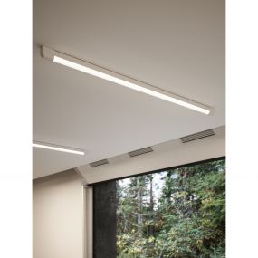 Nordlux Arlington - plafondverlichting - 61 x 3,2 cm - 12W LED incl. - wit