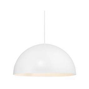 Nordlux Ellen 40 - hanglamp - Ø 40 x 220 cm - wit