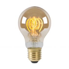 Lucide LED Bulb Twilight Sensor - Ø 6 cm - E27 - 4W niet dimbaar - 2200K - amber