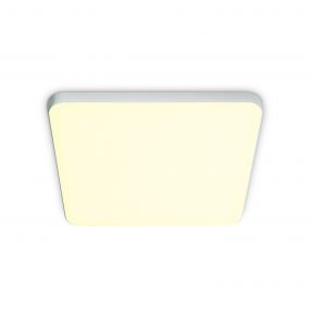 ONE Light Floating Square Panels - plafondverlichting - 16 x 16 x 1  cm - 14W LED incl. - wit - warm witte lichtkleur