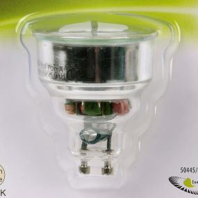 Lucide spaarlamp - GU10 - 8W - 2700K - wit