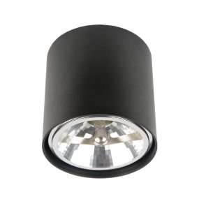 Zuma Line Box - opbouwspot - 12 cm - zwart (laatste stuks!)
