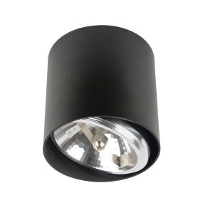 Zuma Line Box - opbouwspot - 12 cm - zwart (laatste stuks!)
